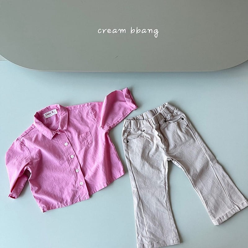 Cream Bbang - Korean Children Fashion - #childofig - Soft Rayon Shirt - 5