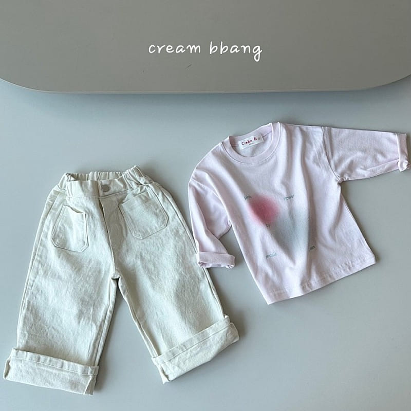 Cream Bbang - Korean Children Fashion - #childofig - Music Single Tee - 3