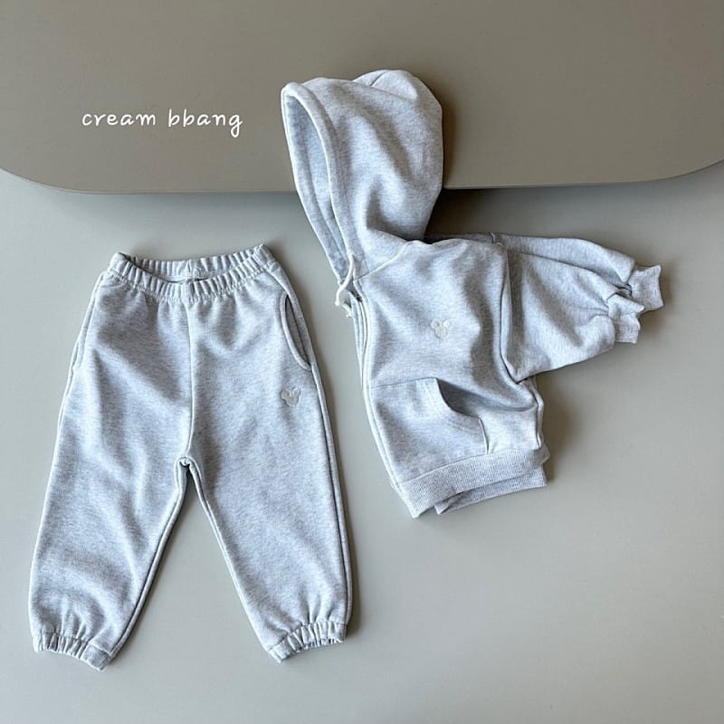 Cream Bbang - Korean Children Fashion - #childofig - Training Pants