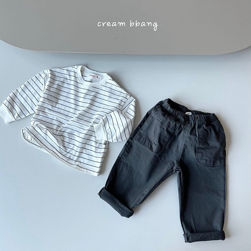 Cream Bbang - Korean Children Fashion - #childrensboutique - Banding ST Tee - 8