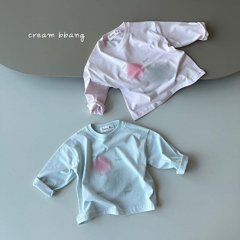 Cream Bbang - Korean Children Fashion - #discoveringself - Music Single Tee - 6