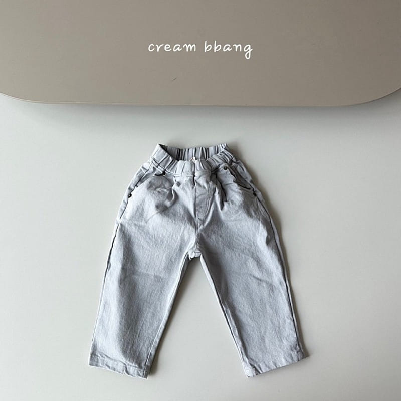 Cream Bbang - Korean Children Fashion - #discoveringself - Shine C Baggy  - 2