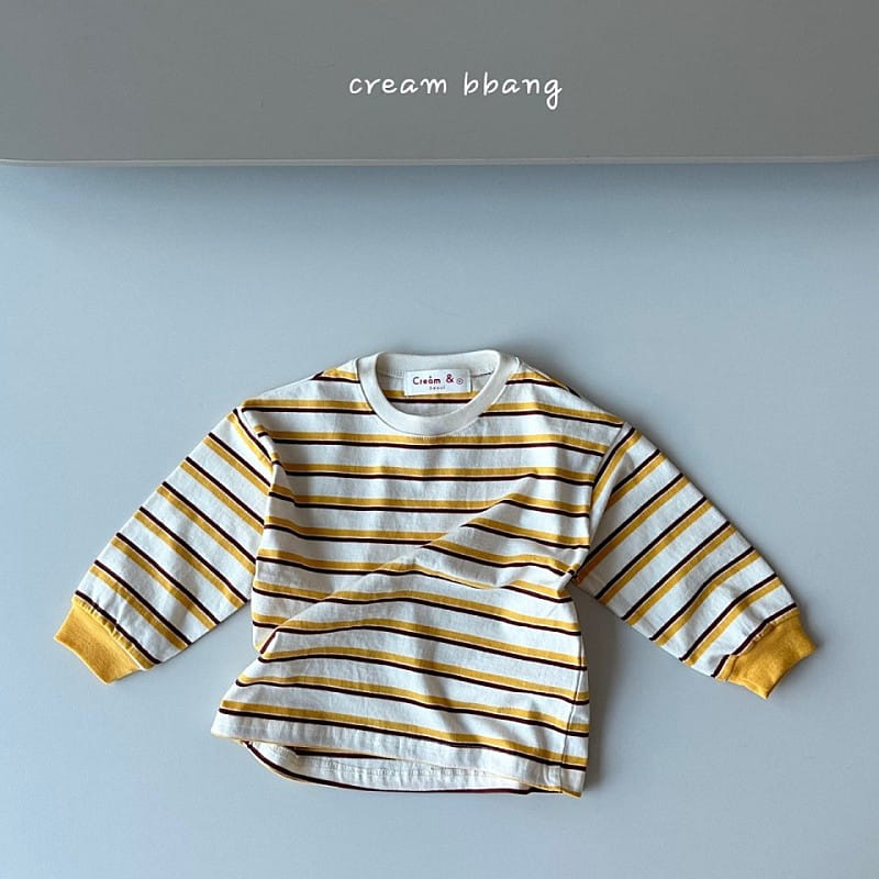Cream Bbang - Korean Children Fashion - #fashionkids - Banding ST Tee - 11