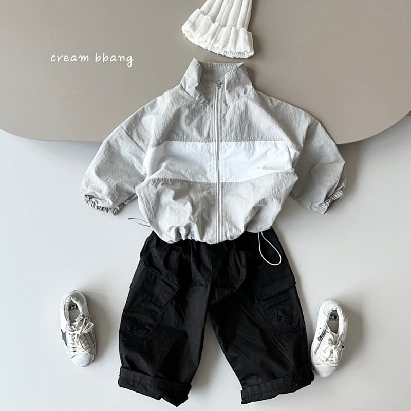 Cream Bbang - Korean Children Fashion - #fashionkids - Gunbbang Wide Pants - 11