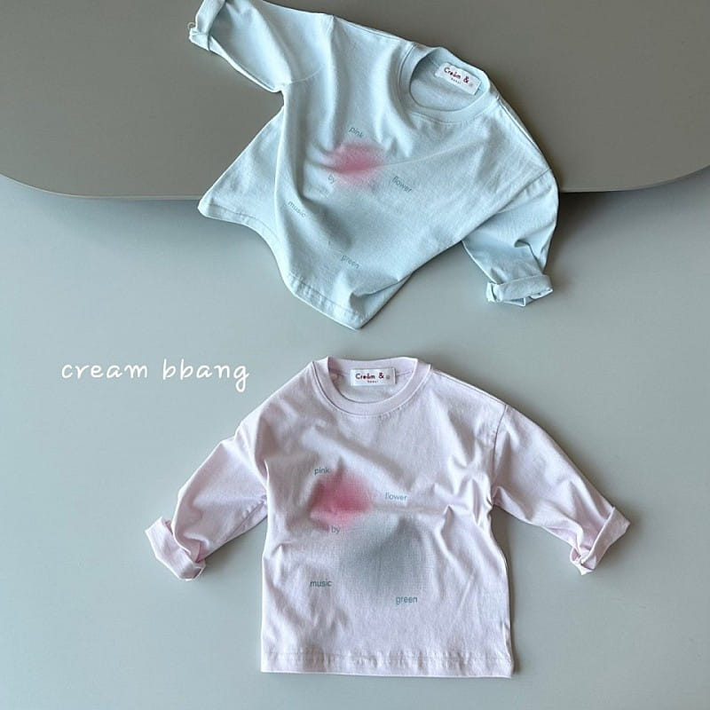 Cream Bbang - Korean Children Fashion - #kidsshorts - Music Single Tee - 8