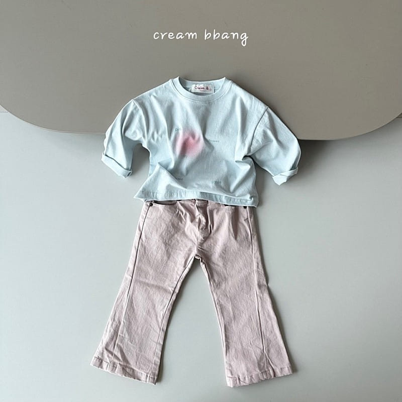 Cream Bbang - Korean Children Fashion - #kidzfashiontrend - Music Single Tee - 10