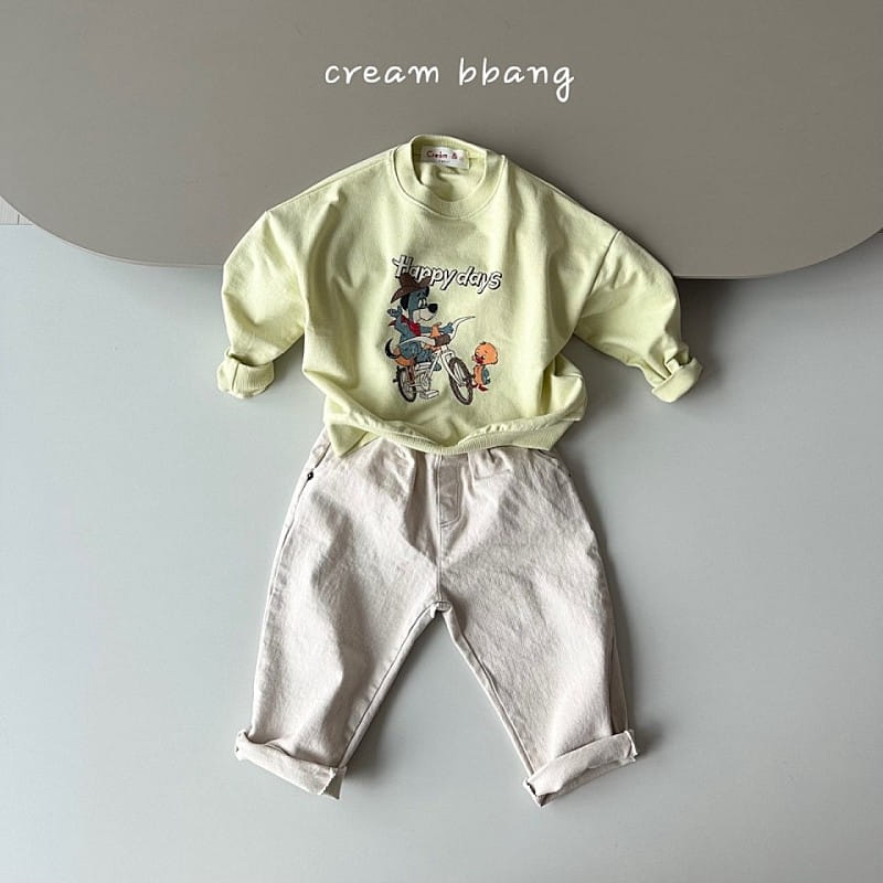 Cream Bbang - Korean Children Fashion - #kidzfashiontrend - Shine C Baggy  - 6