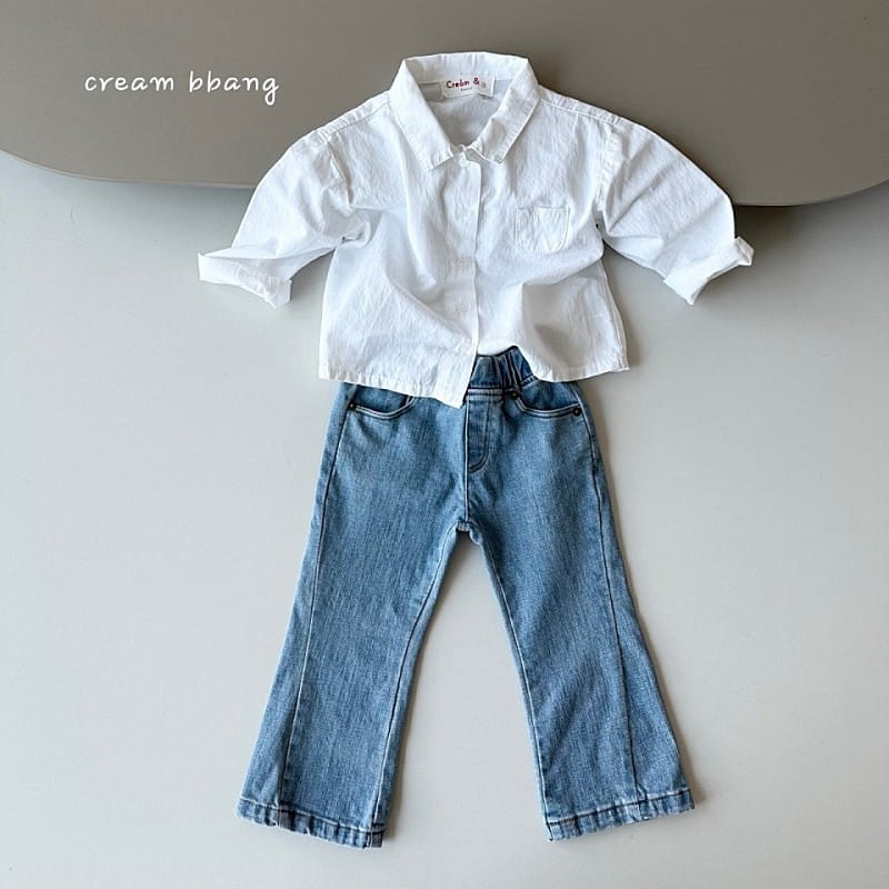 Cream Bbang - Korean Children Fashion - #littlefashionista - Denim Boots Cut - 3