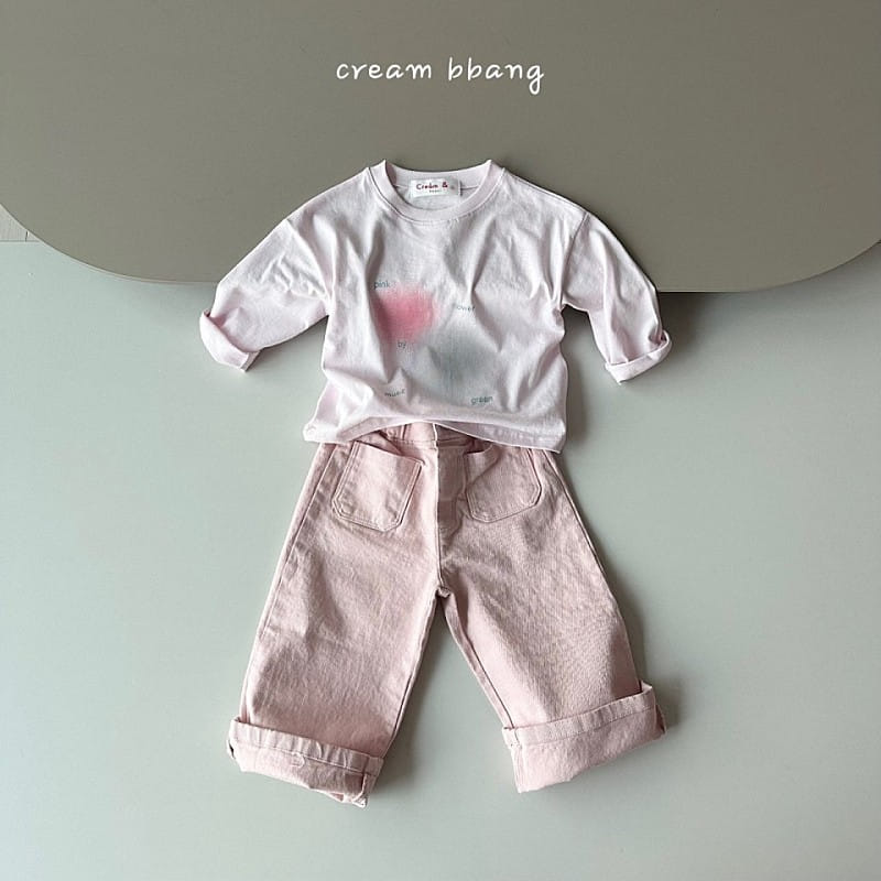 Cream Bbang - Korean Children Fashion - #magicofchildhood - Half Open C Straight Pants - 8