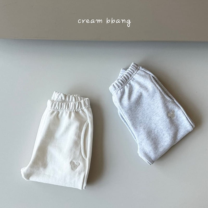 Cream Bbang - Korean Children Fashion - #magicofchildhood - Training Pants - 11