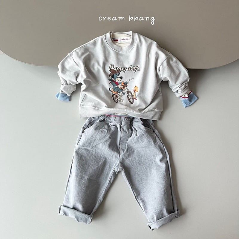 Cream Bbang - Korean Children Fashion - #minifashionista - Shine C Baggy  - 10