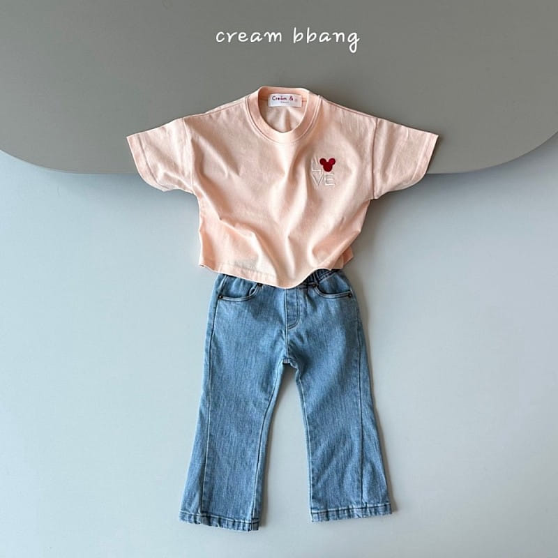 Cream Bbang - Korean Children Fashion - #minifashionista - Denim Boots Cut - 5