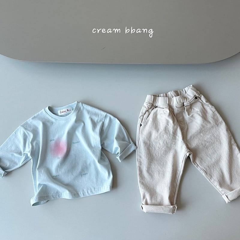 Cream Bbang - Korean Children Fashion - #stylishchildhood - Music Single Tee - 2