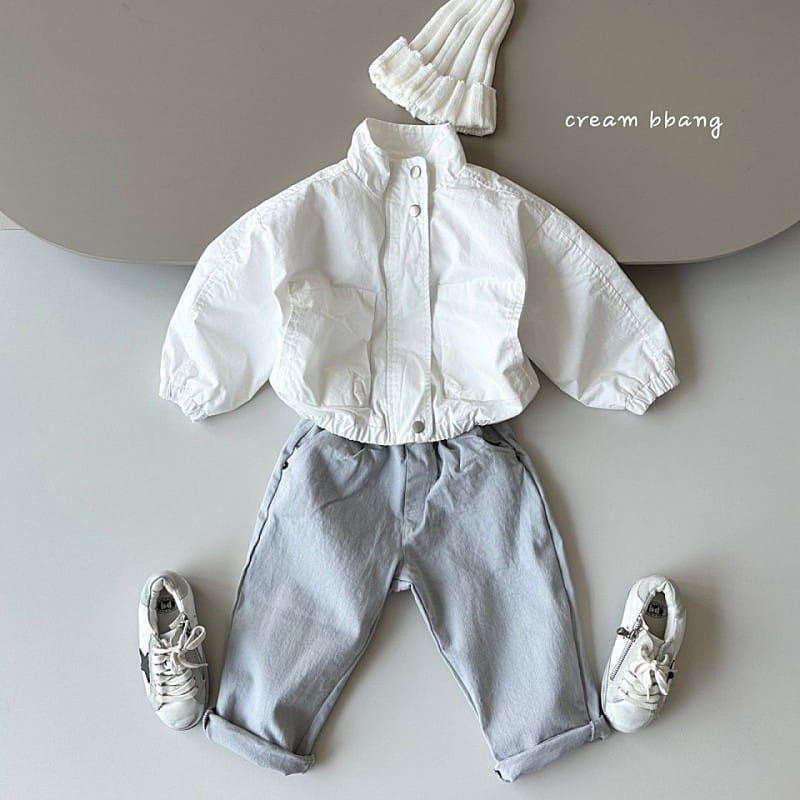 Cream Bbang - Korean Children Fashion - #toddlerclothing - Over Fit C Jumper - 8