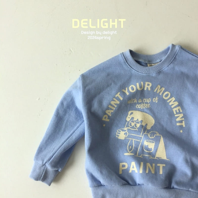 Delight - Korean Children Fashion - #childofig - Paint Sweatshirt - 6