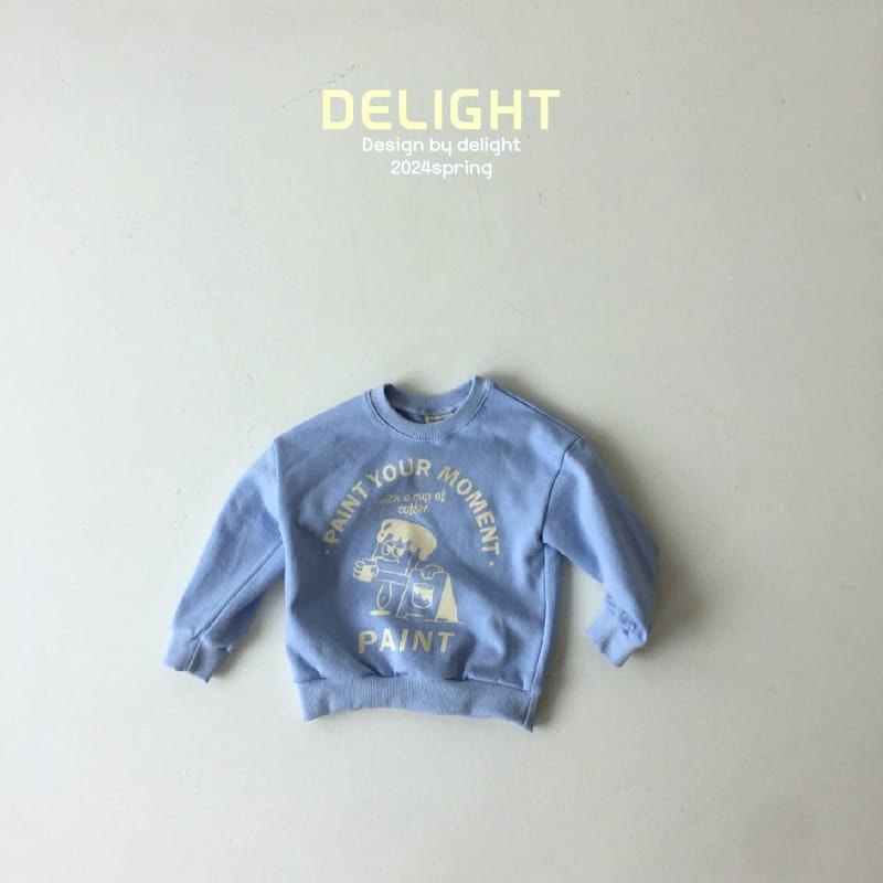 Delight - Korean Children Fashion - #childrensboutique - Paint Sweatshirt - 7