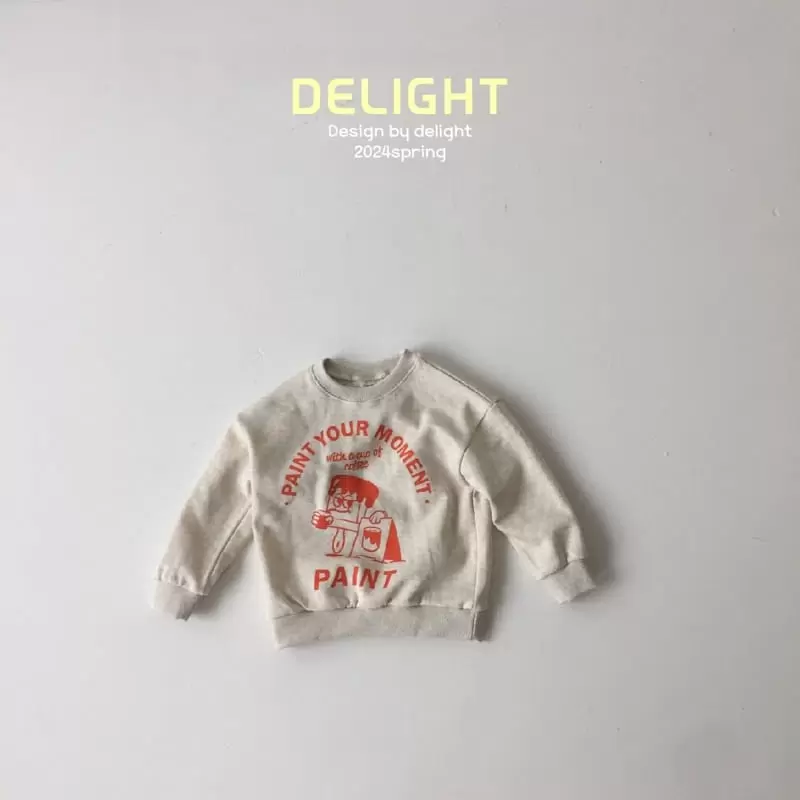 Delight - Korean Children Fashion - #stylishchildhood - Paint Sweatshirt - 5