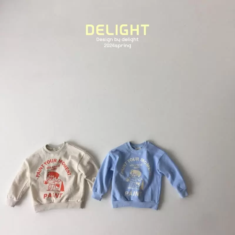 Delight - Korean Children Fashion - #todddlerfashion - Paint Sweatshirt - 3