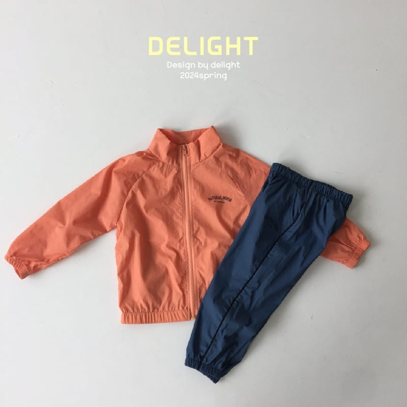 Delight - Korean Children Fashion - #toddlerclothing - Natural Crunch Wind Jumper - 11