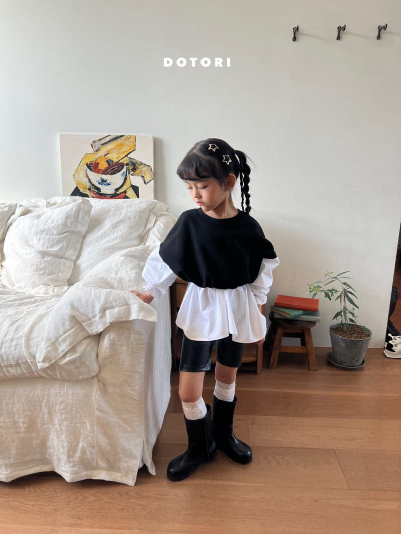 Dotori - Korean Children Fashion - #childofig - Layered Terry Tee - 11