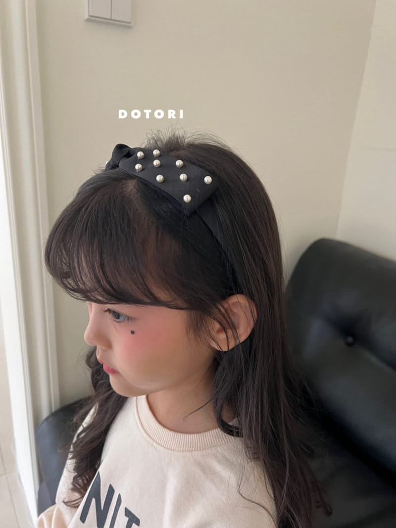 Dotori - Korean Children Fashion - #childrensboutique - Pearl Hair Band - 10
