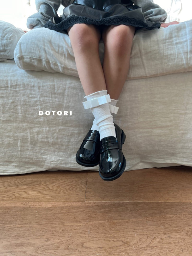 Dotori - Korean Children Fashion - #childrensboutique - Rib Ribbon Knee Socks - 7