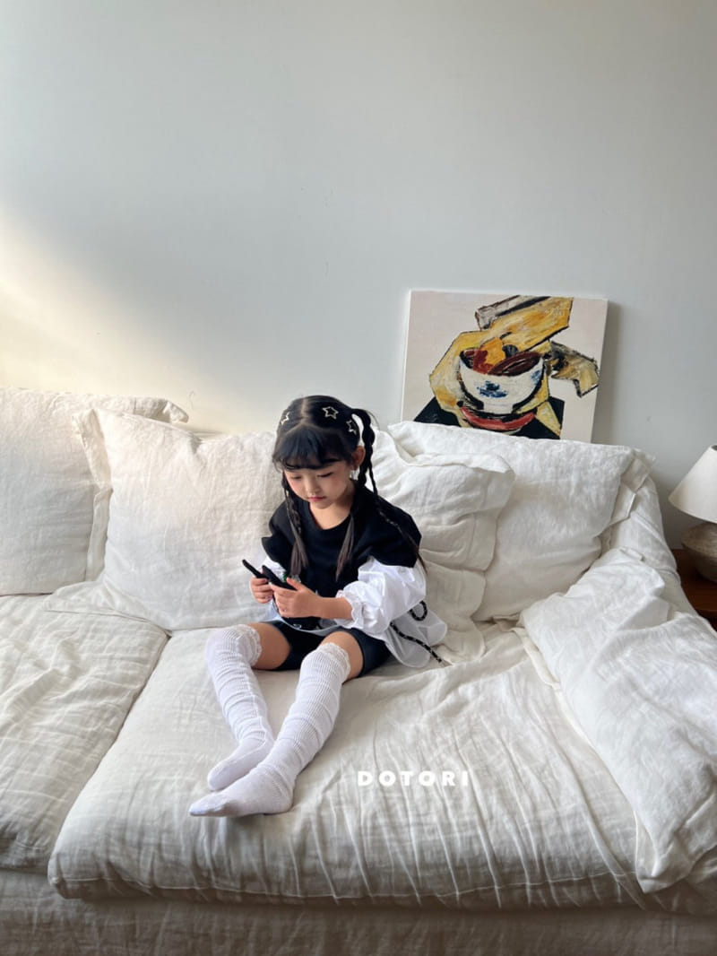 Dotori - Korean Children Fashion - #designkidswear - Lace Long Knee Socks - 10
