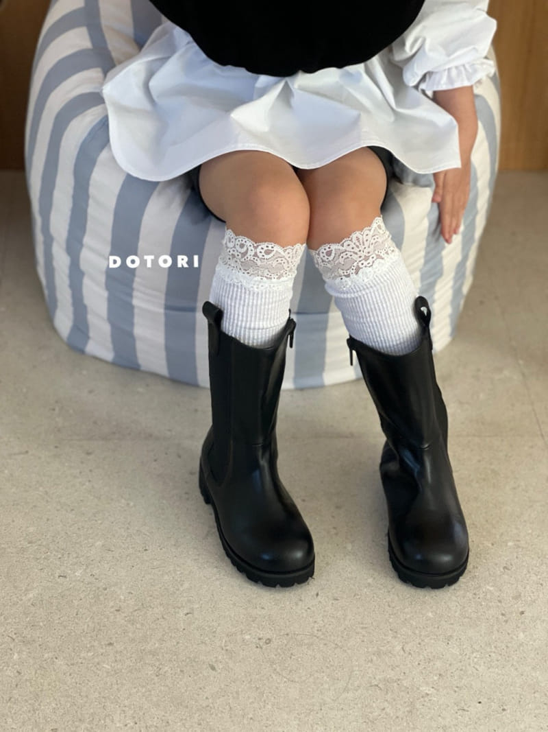 Dotori - Korean Children Fashion - #discoveringself - Lace Long Knee Socks - 11