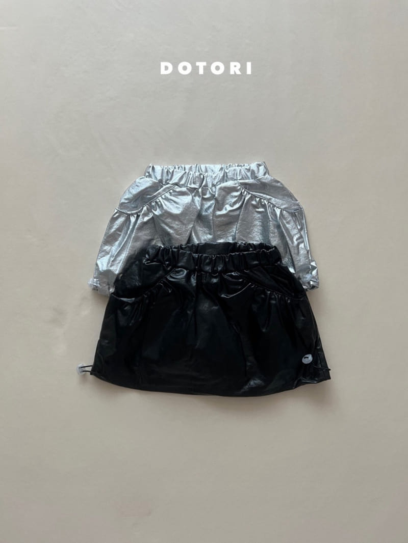 Dotori - Korean Children Fashion - #discoveringself - Metal Pocket Skirt - 2
