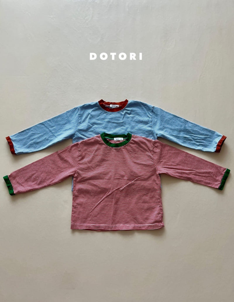 Dotori - Korean Children Fashion - #kidsshorts - ST Color Tee - 2