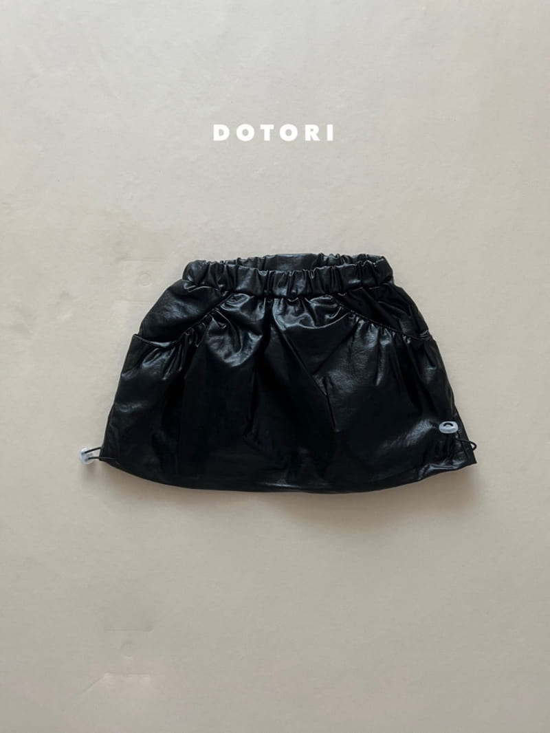 Dotori - Korean Children Fashion - #kidsstore - Metal Pocket Skirt - 5