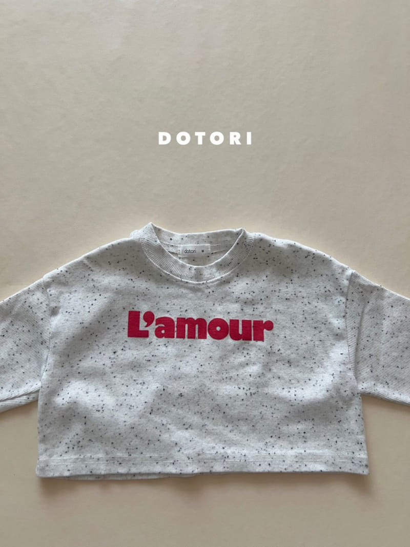 Dotori - Korean Children Fashion - #kidsstore - Amour Crop Tee - 4