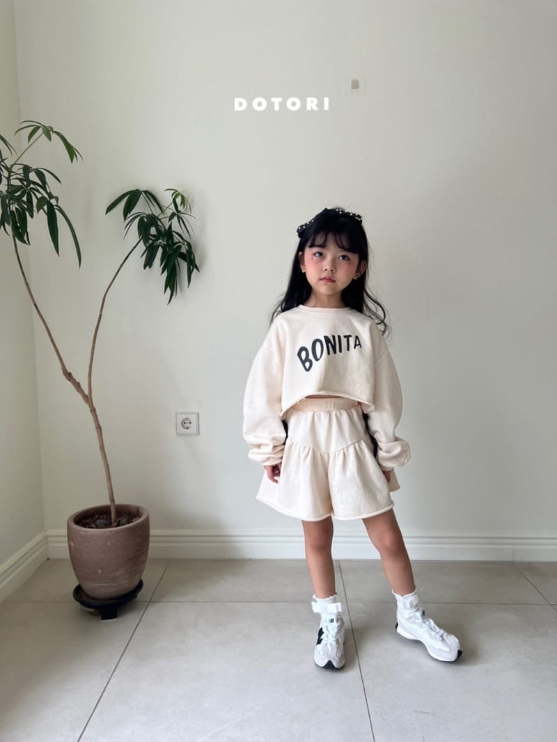 Dotori - Korean Children Fashion - #minifashionista - Dekki Skirt Pants Top Bottom Set - 5