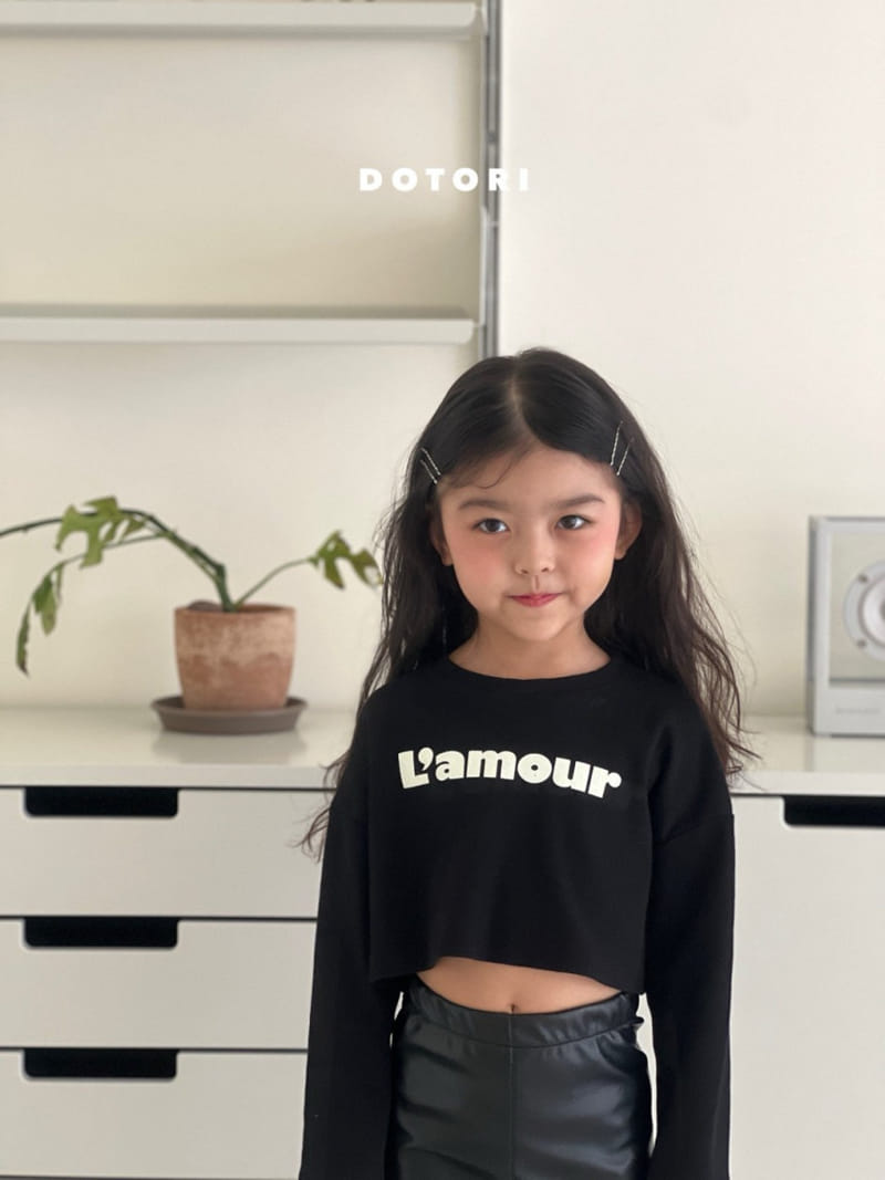 Dotori - Korean Children Fashion - #prettylittlegirls - Amour Crop Tee - 9