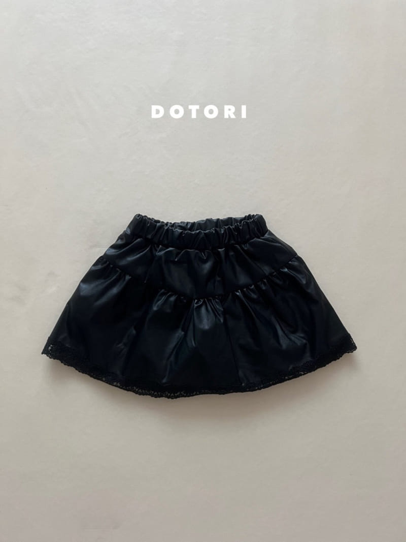 Dotori - Korean Children Fashion - #stylishchildhood - L Lace Skirt - 2