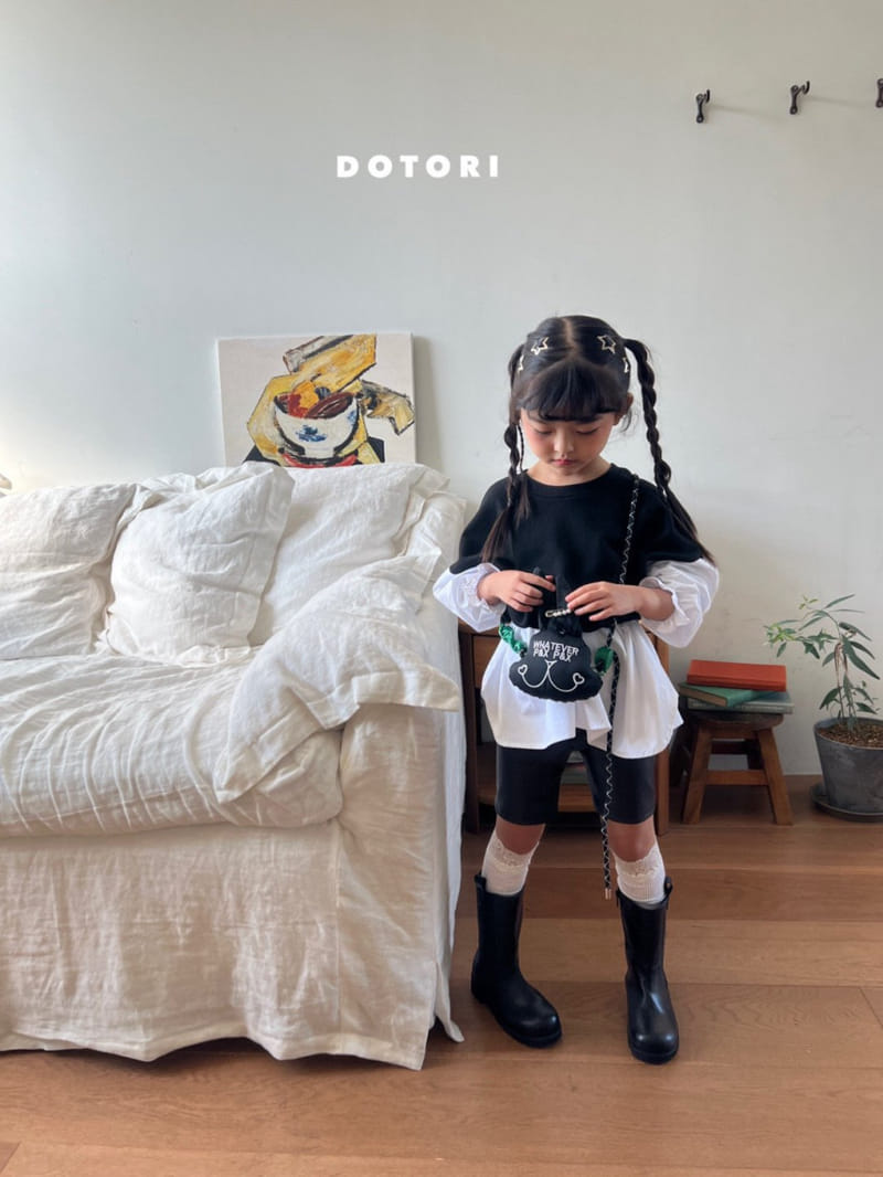Dotori - Korean Children Fashion - #todddlerfashion - Layered Terry Tee - 8