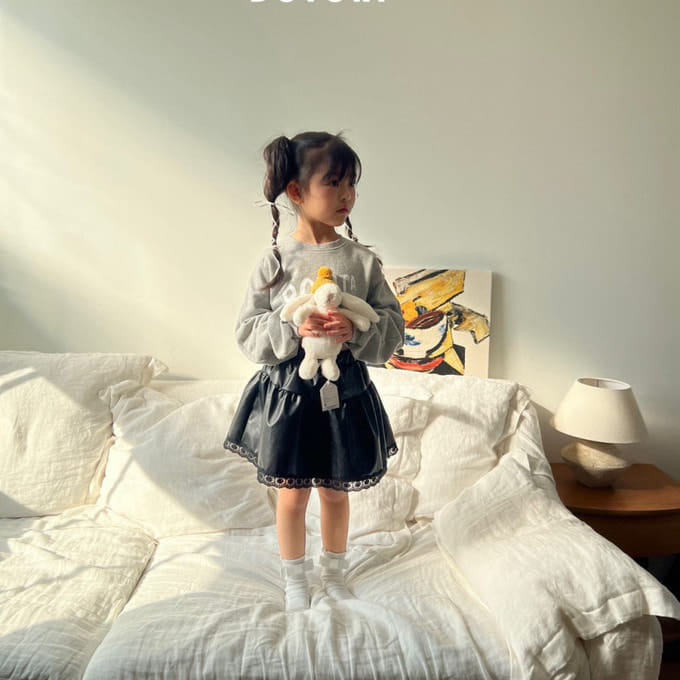 Dotori - Korean Children Fashion - #toddlerclothing - L Lace Skirt