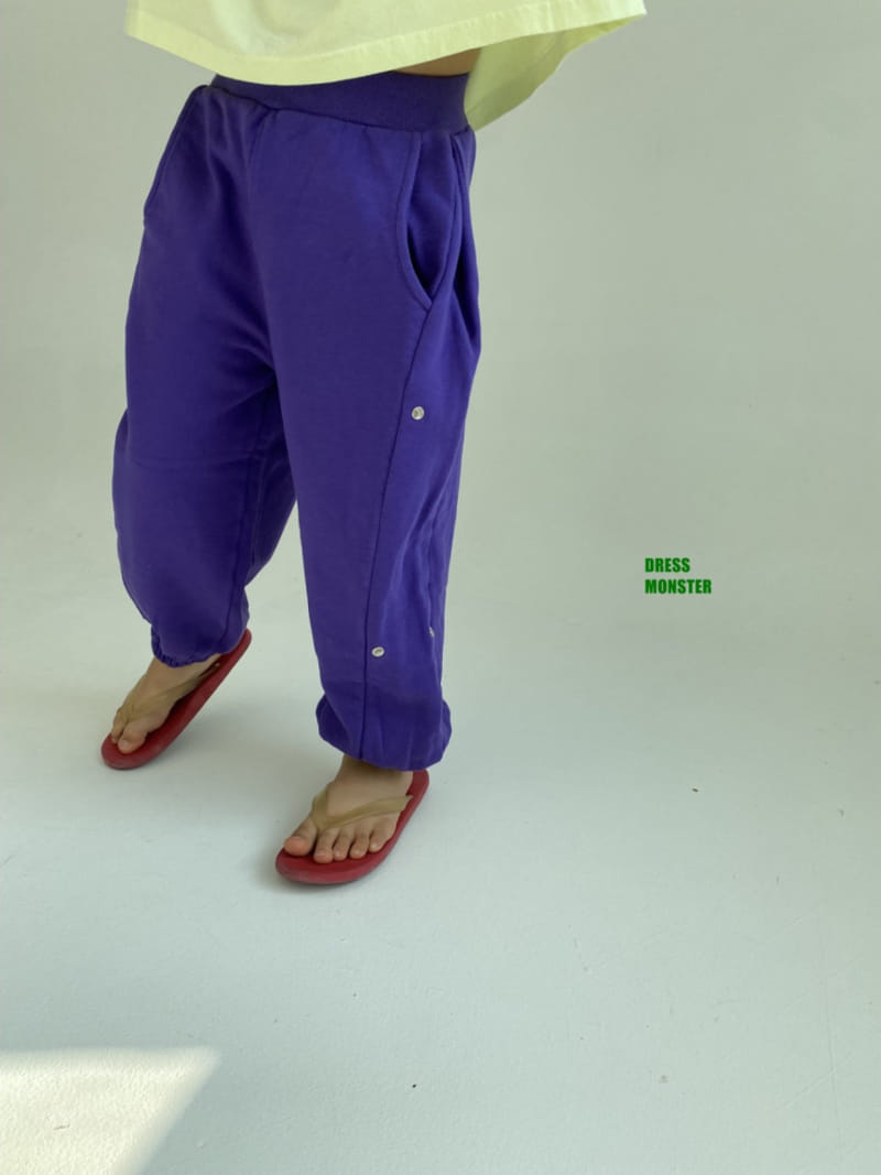 Dress Monster - Korean Children Fashion - #Kfashion4kids - Two Way Snap Pants - 10