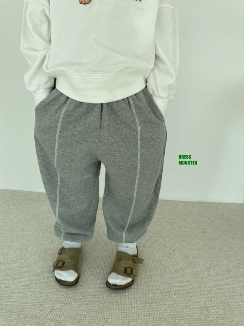 Dress Monster - Korean Children Fashion - #Kfashion4kids - Rail Line Pants - 9