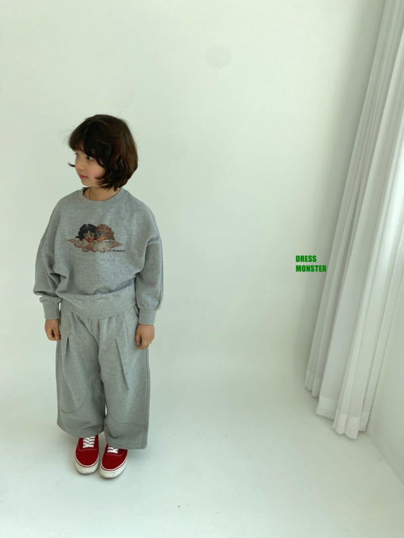 Dress Monster - Korean Children Fashion - #Kfashion4kids - Angel Sweat Shirt - 6
