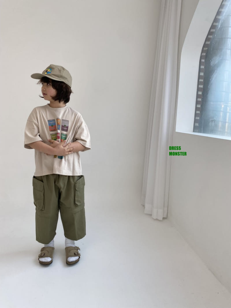 Dress Monster - Korean Children Fashion - #stylishchildhood - Convertible Crop Pants - 4