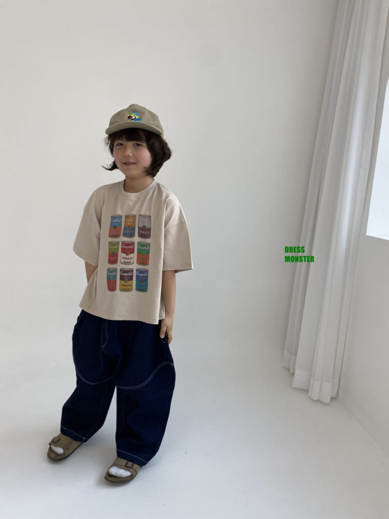 Dress Monster - Korean Children Fashion - #childrensboutique - Camepbell Tee With Mom - 10