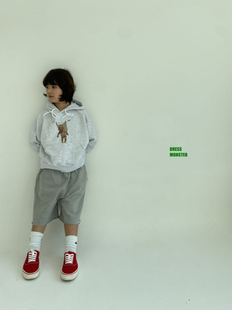 Dress Monster - Korean Children Fashion - #childrensboutique - Over Shorts  - 8
