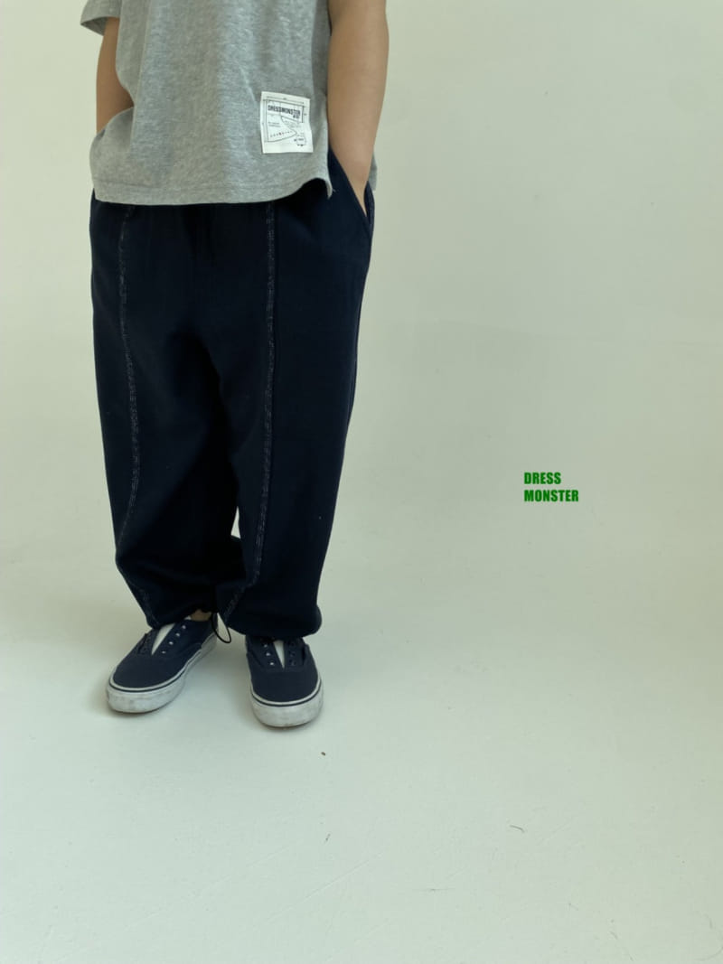 Dress Monster - Korean Children Fashion - #designkidswear - Needles Pants - 8