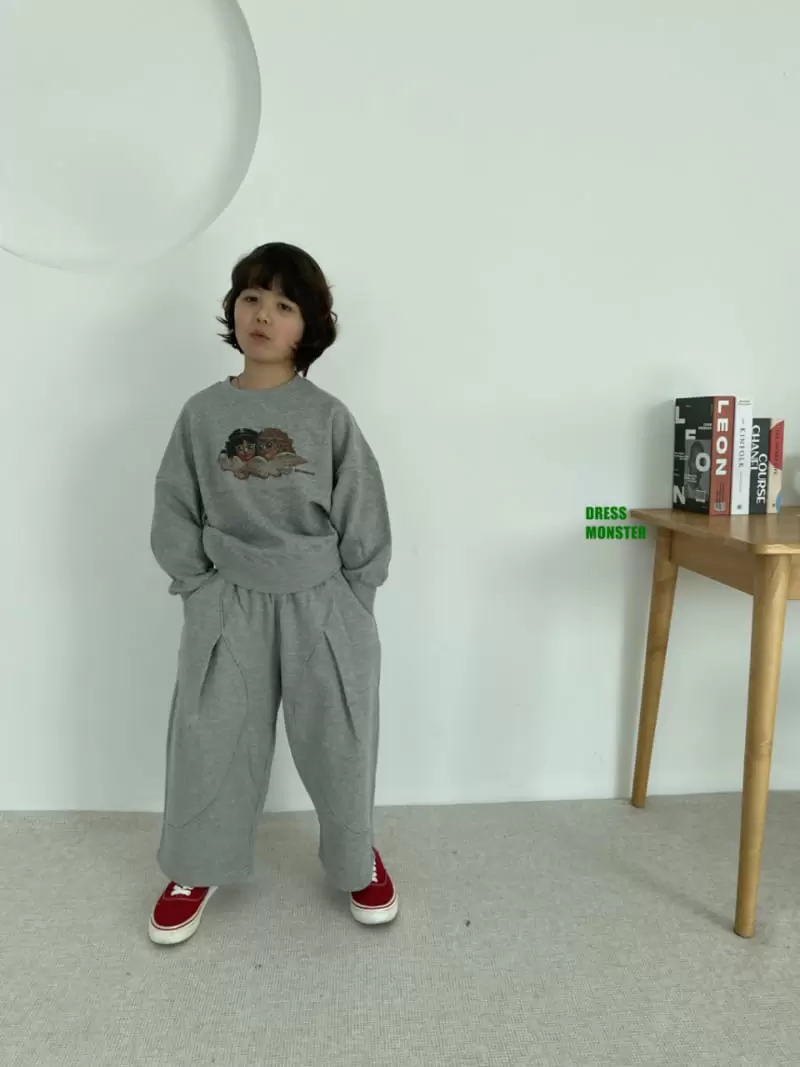 Dress Monster - Korean Children Fashion - #discoveringself - Curve Dart Pants - 4