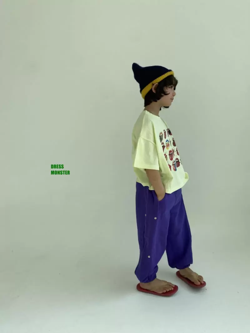 Dress Monster - Korean Children Fashion - #kidsshorts - Two Way Snap Pants - 7