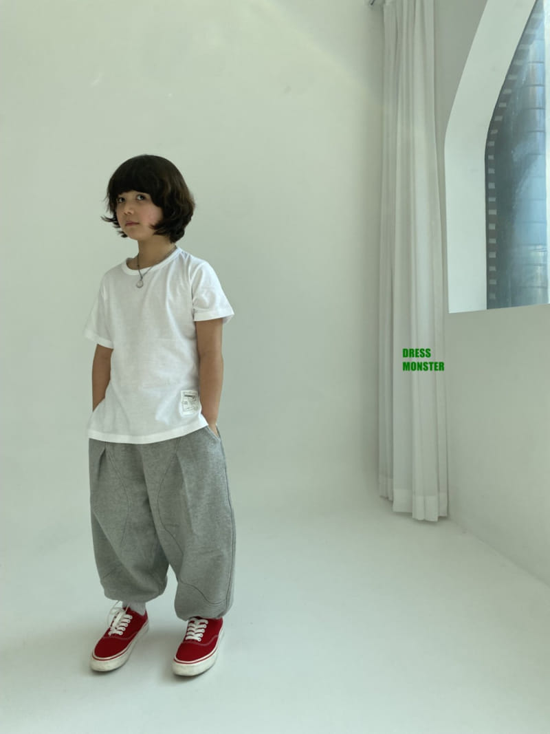 Dress Monster - Korean Children Fashion - #kidsstore - Curve Dart Pants - 6