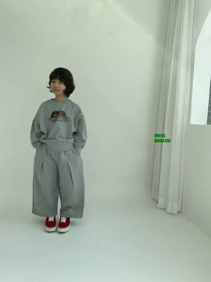 Dress Monster - Korean Children Fashion - #kidzfashiontrend - Curve Dart Pants - 7