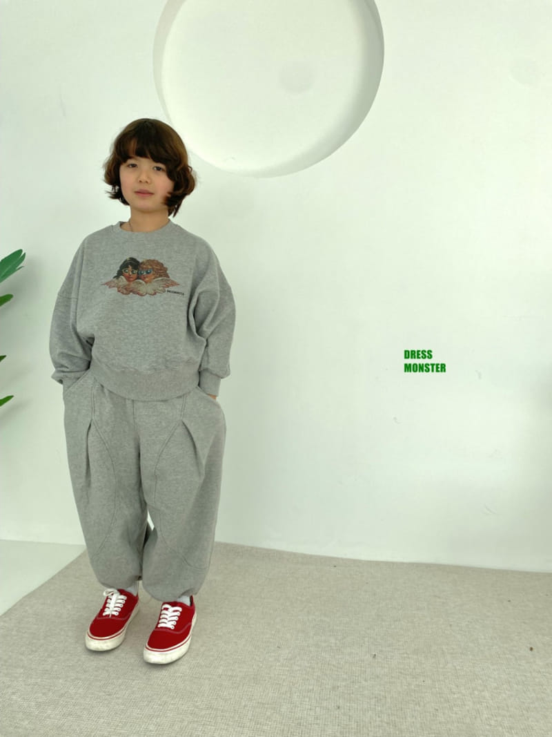 Dress Monster - Korean Children Fashion - #kidzfashiontrend - Angel Sweat Shirt - 5