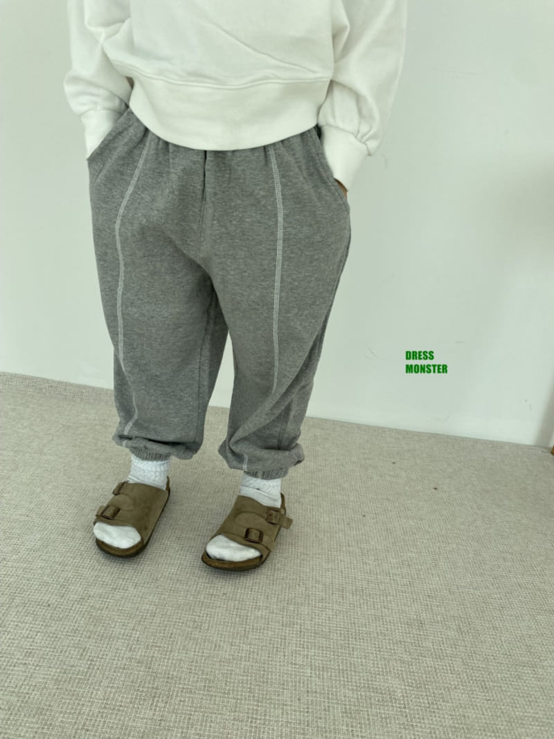 Dress Monster - Korean Children Fashion - #magicofchildhood - Rail Line Pants - 11